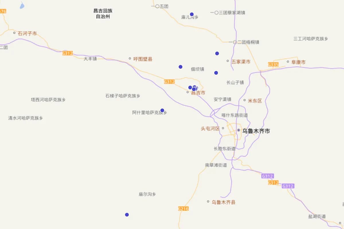 新疆昌吉县志所载学堂分布