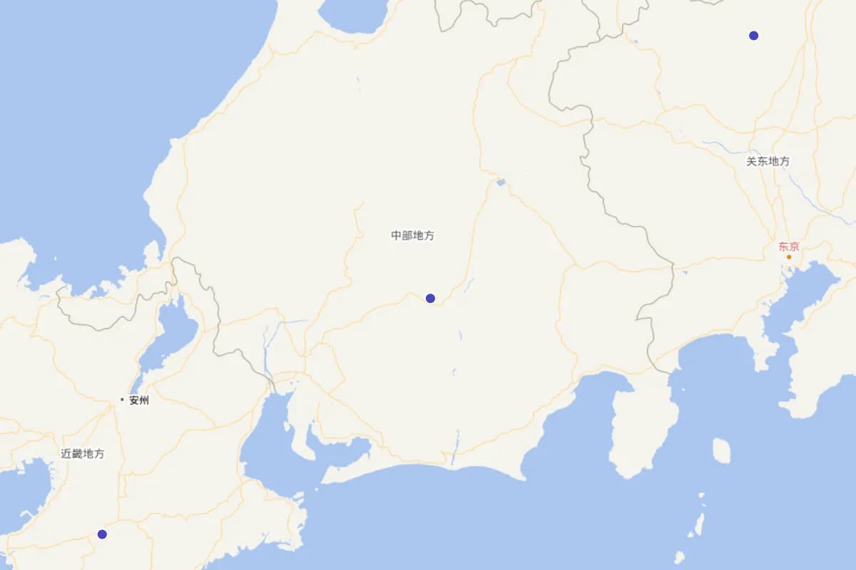 日本神社佛寺仪式用八稜镜定位查询