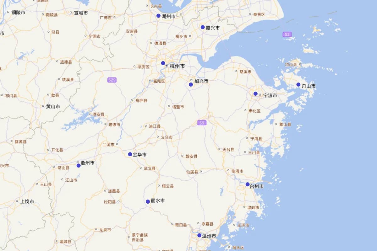 省外迁入或流入浙江的少数民族人口（1985.7.1—1990.6.30）