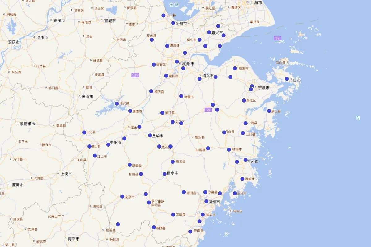 1993年浙江省农业事业场基本情况