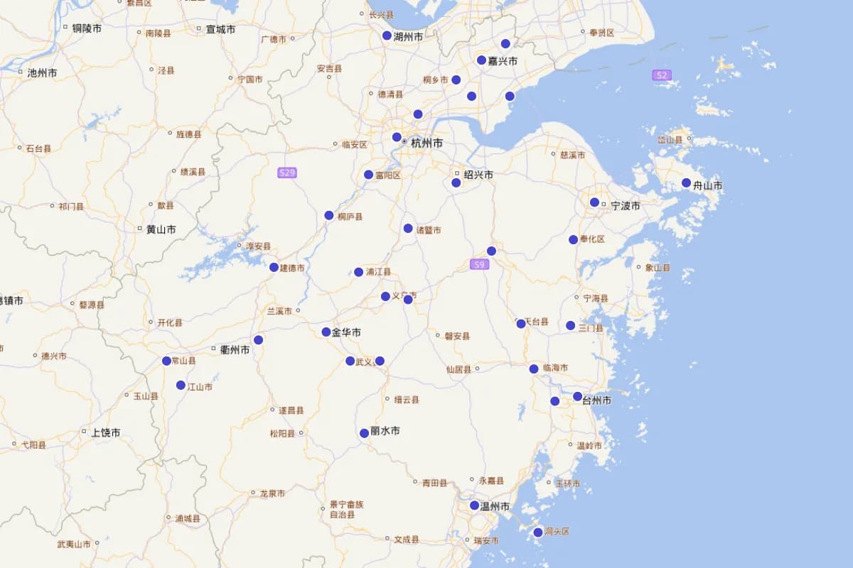 1990年浙江省影剧院一览