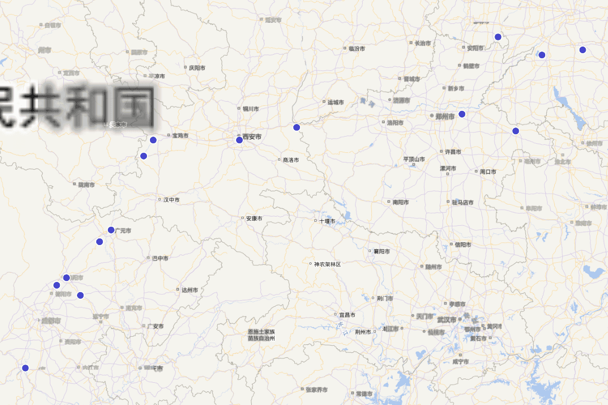 石介诗文创作分布图