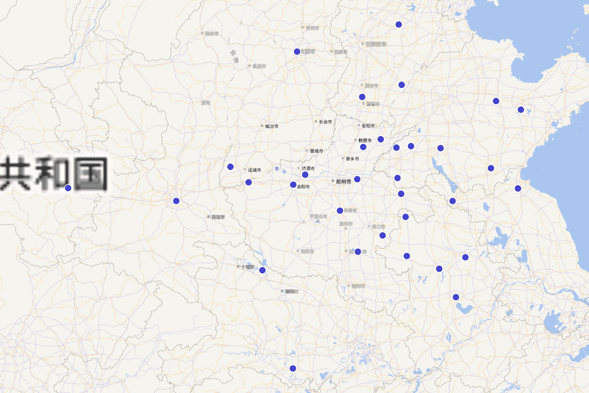 五代朱梁集团军将分布图