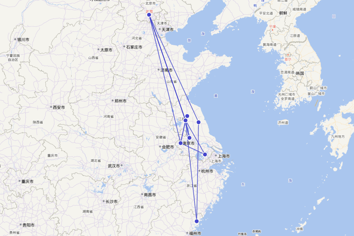 丁晏行迹图(1794-1875)