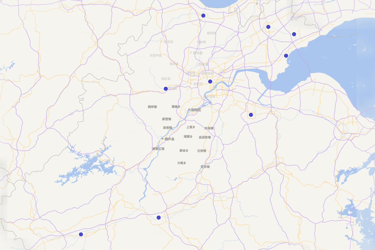 《浙江书画志》两宋画家分布图