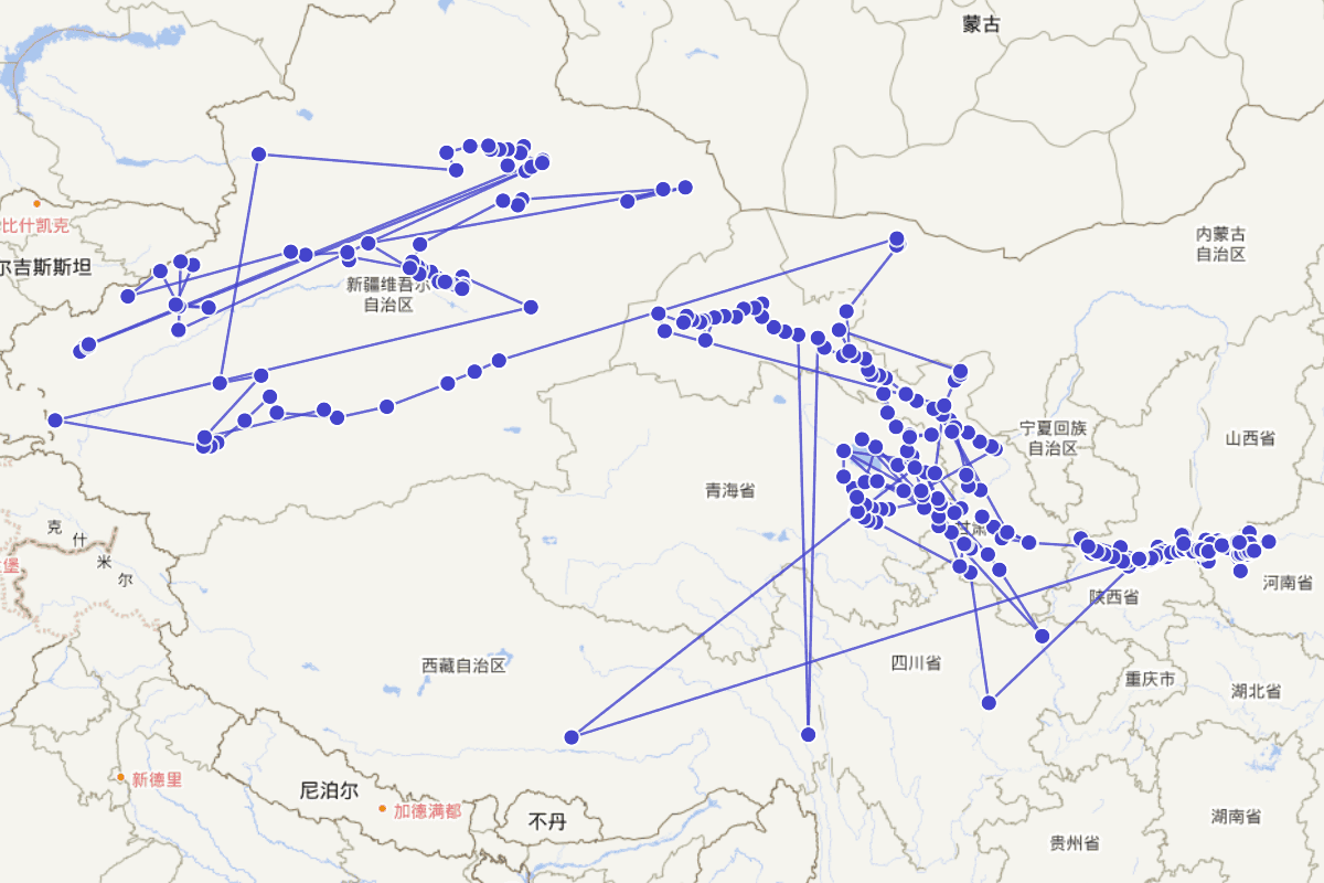 丝绸之路交通线路（中国段）