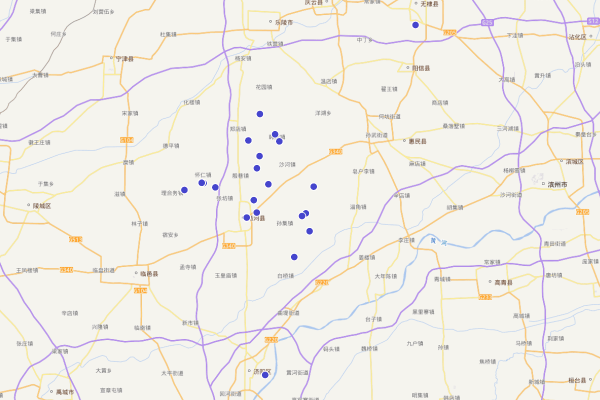 《商河县志》人物篇分布