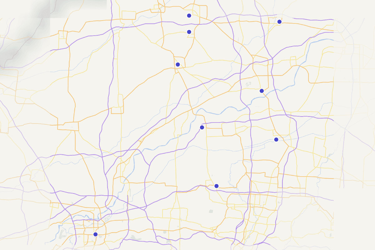 《滨州地区文物》“文物藏品”分布图