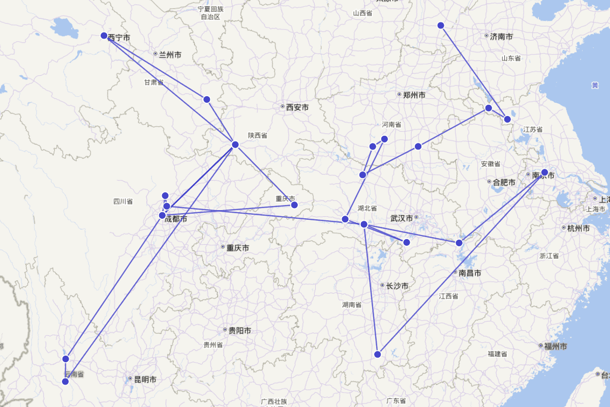 赵云行迹图（《三国演义》）