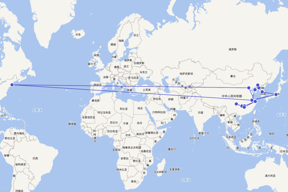 廖世承行迹图(1892-1970)