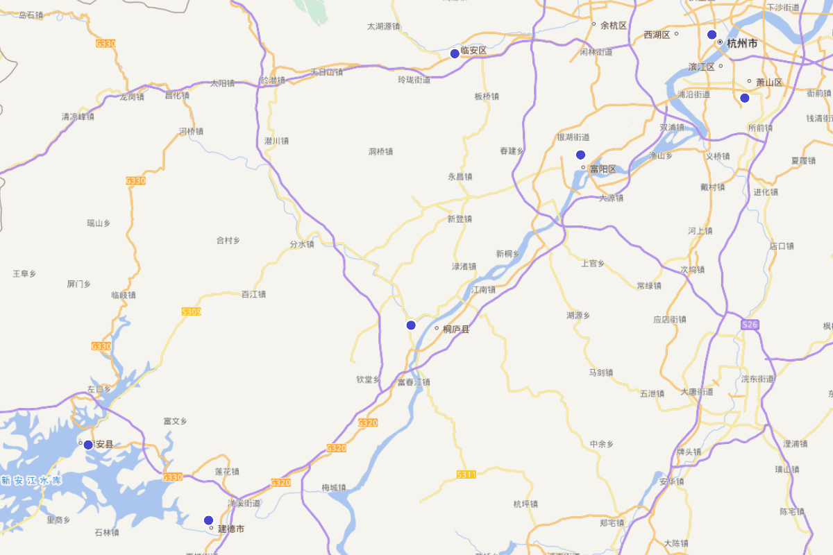 《全唐诗》中涉杭州诗定位查询