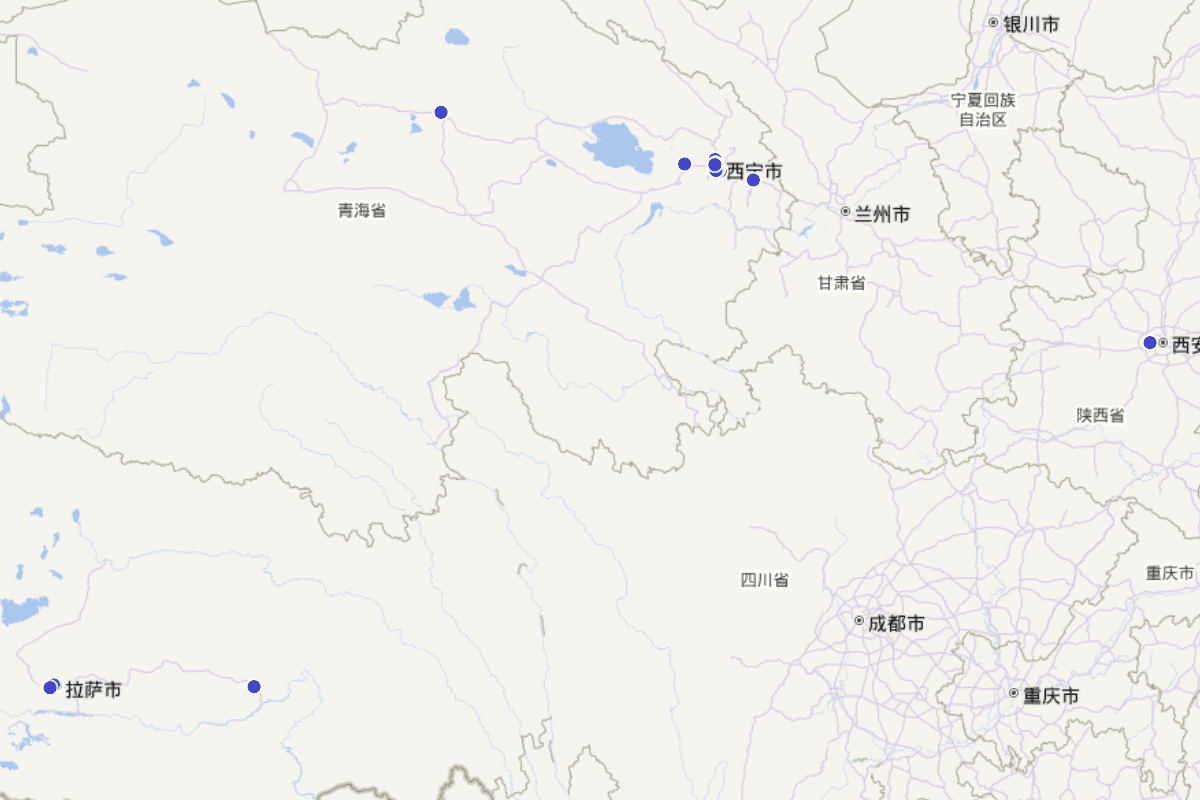 西藏&青海 非211高校具体定位及航拍链接