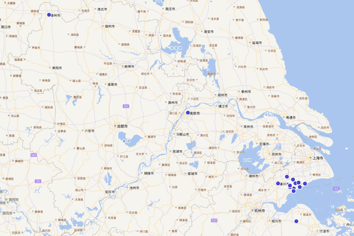 《平湖县志》人物分布查询（1993年版）