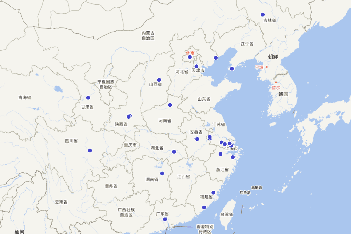 2019化学材料领域杰青分布