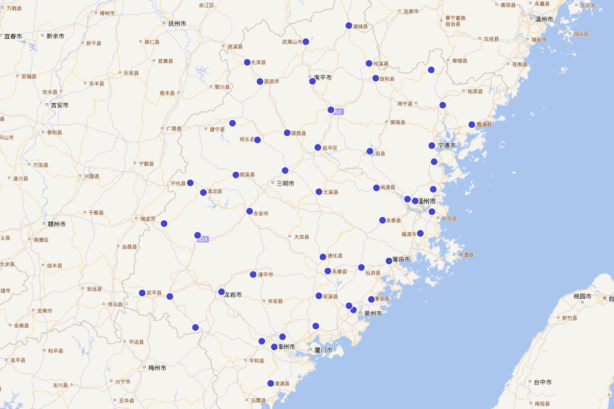 《八闽通志》卷一“地理”