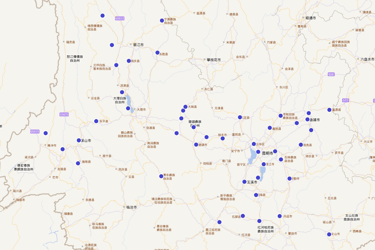 《大明一统志》“云南关梁”定位查询