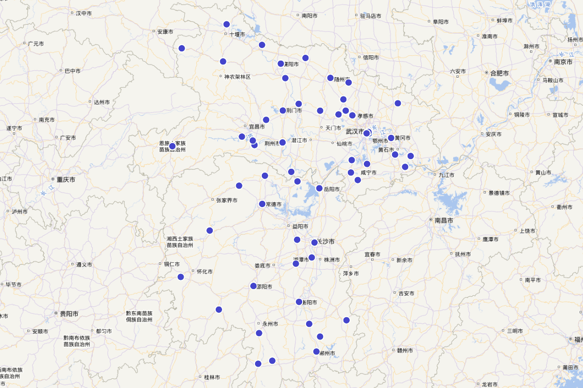 《大明一统志》“湖南湖北陵墓”定位查询