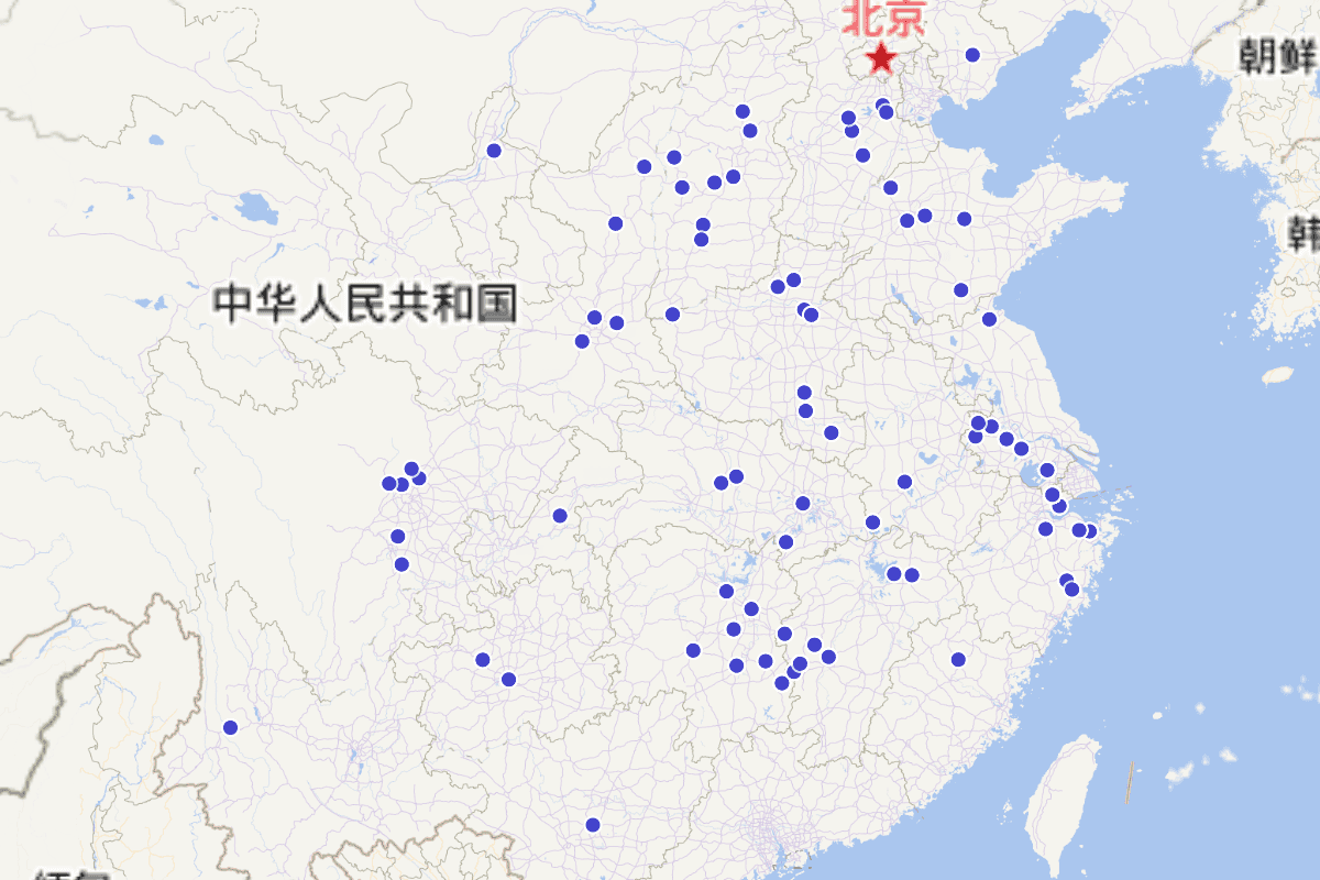 古代贺姓人物分布与查询（来源：CBDB数据）