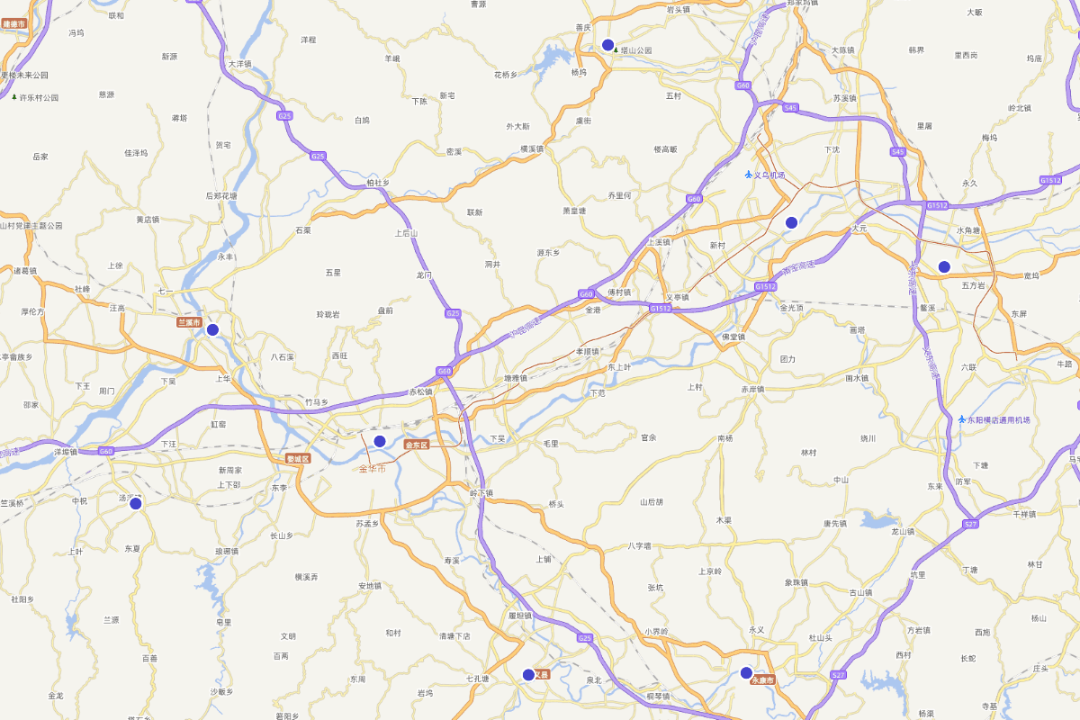 明代金华府科举名录定位查询(来源：哈佛大学CBDB数据)