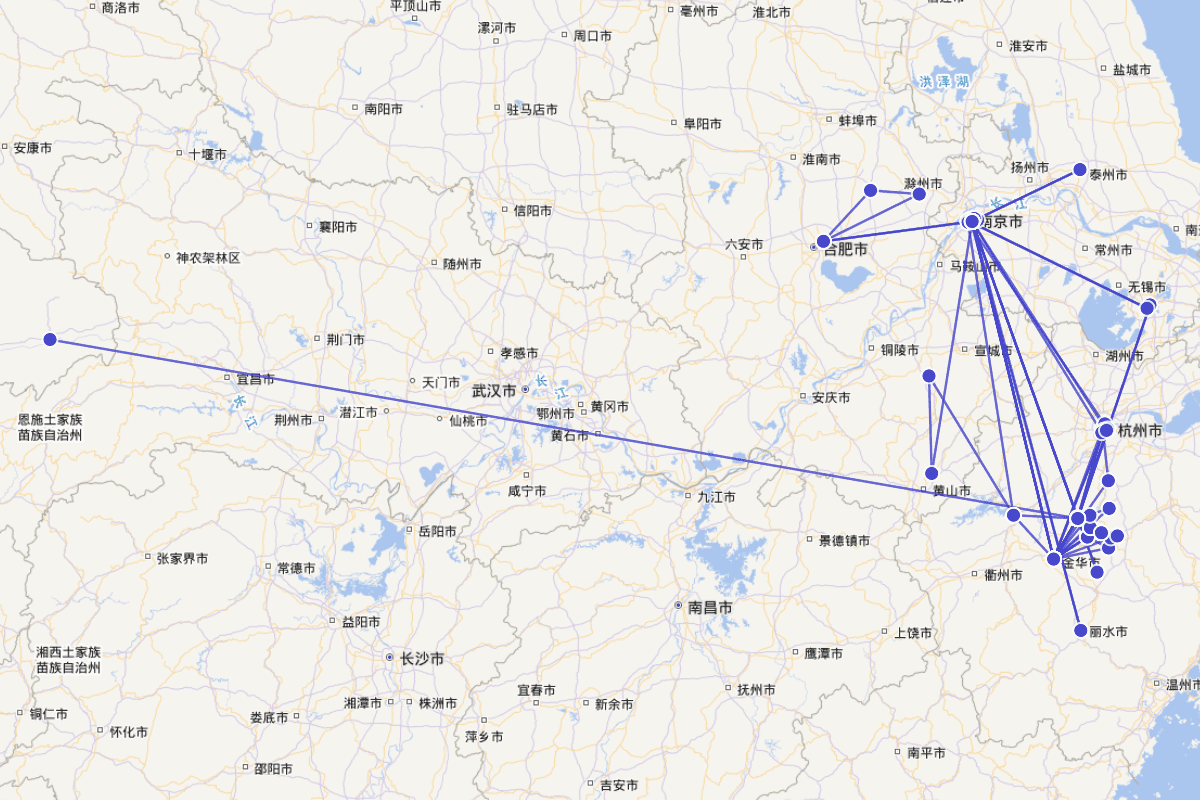 宋濂行迹图（1310-1381）
