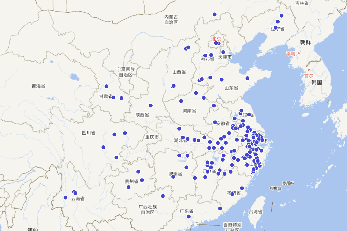 古代金姓人物分布与查询(CBDB数据)