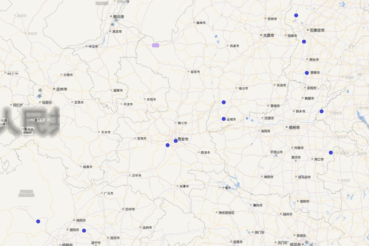 《陕西省志 》 “航运志人物”分布图