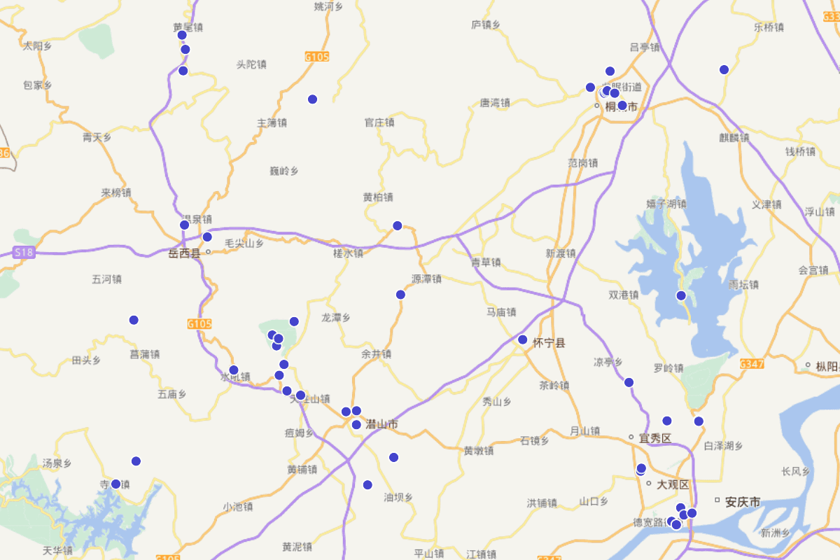 安庆市部分旅游景点