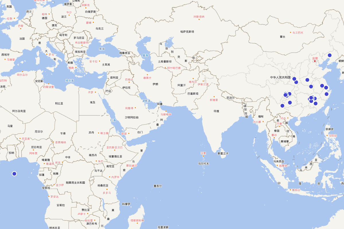 古代晏姓人物分布与查询（CBDB数据）