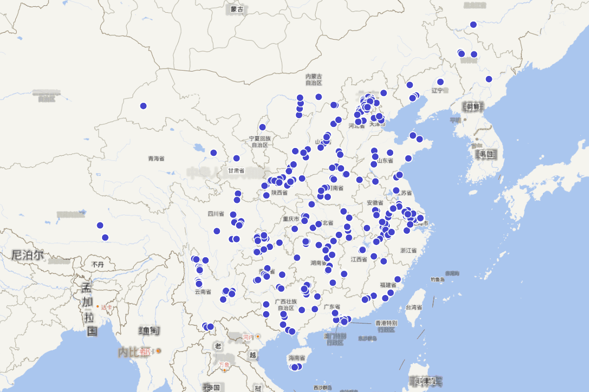 500个旅游景点VR全景（在地图里旅游）