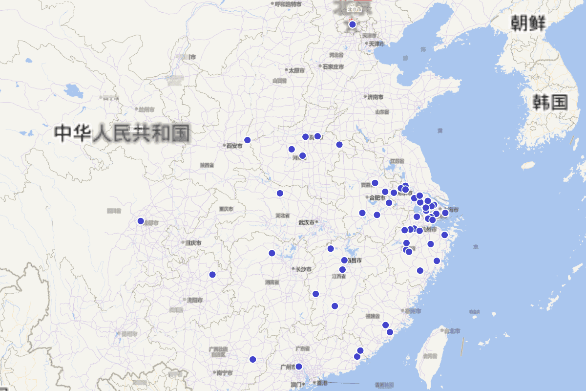古代盛姓人物分布与查询（CBDB数据）