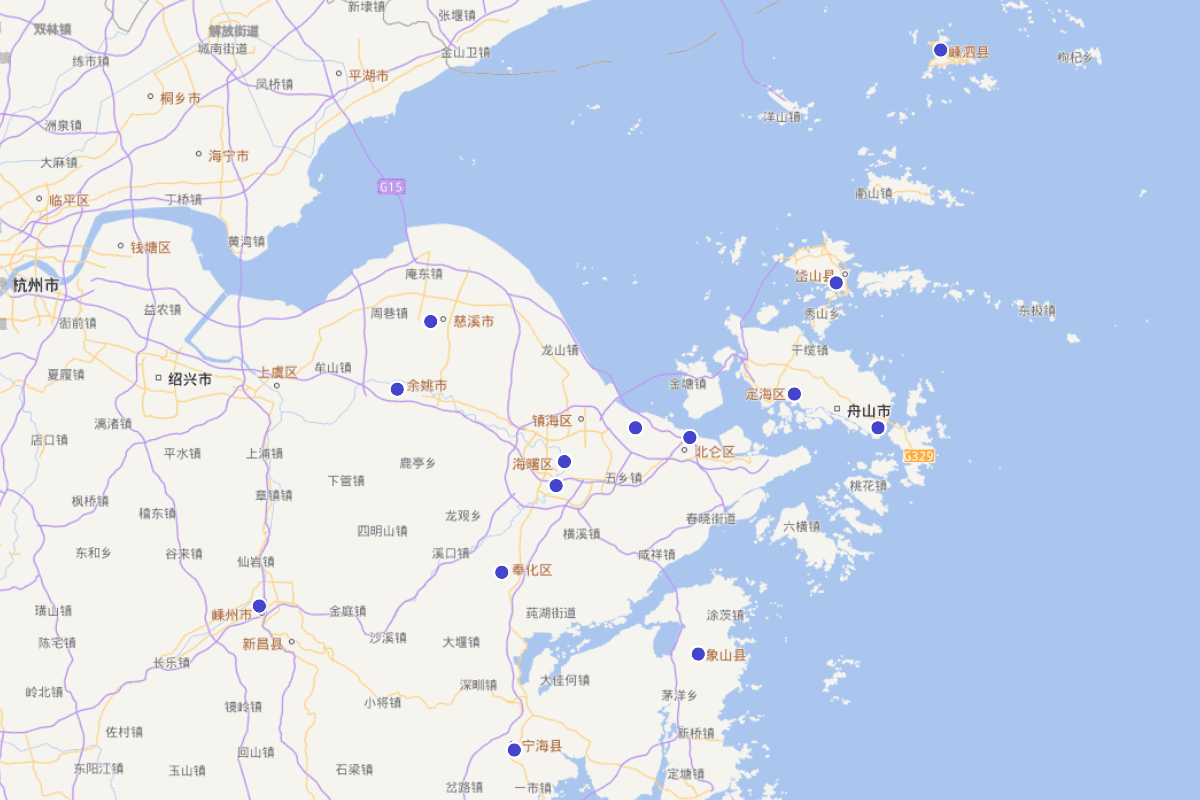 近现代宁波名人定位查询