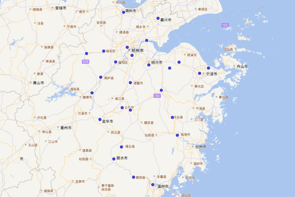 《全宋诗》中有关浙江的诗（第一批3300多首）