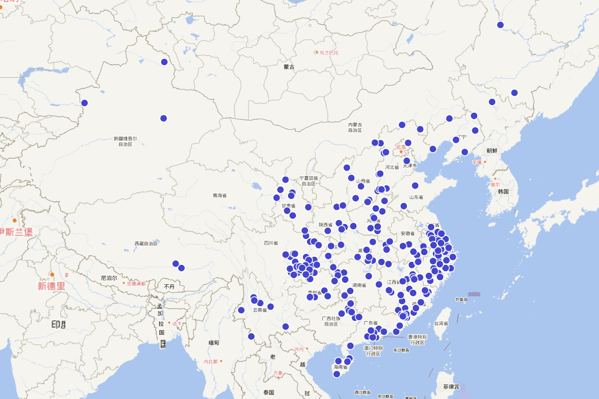 第一至第六批中华历史文化名镇定位查询