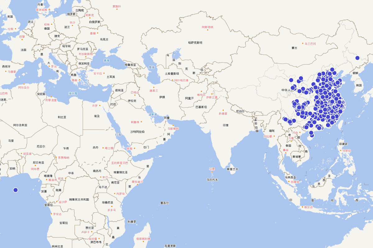 古代周姓人物分布及查询（CBDB数据）