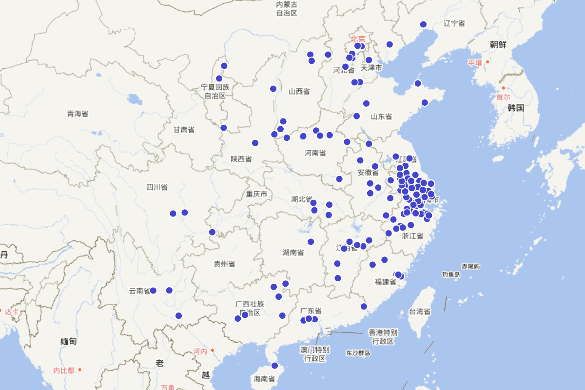 古代陆姓人物分布与查询（CBDB数据）