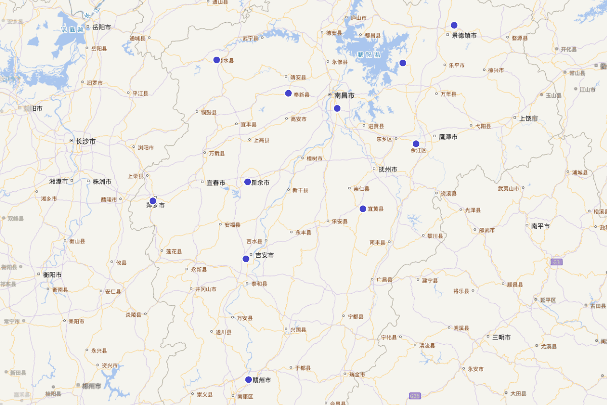 江西进士分布及检索