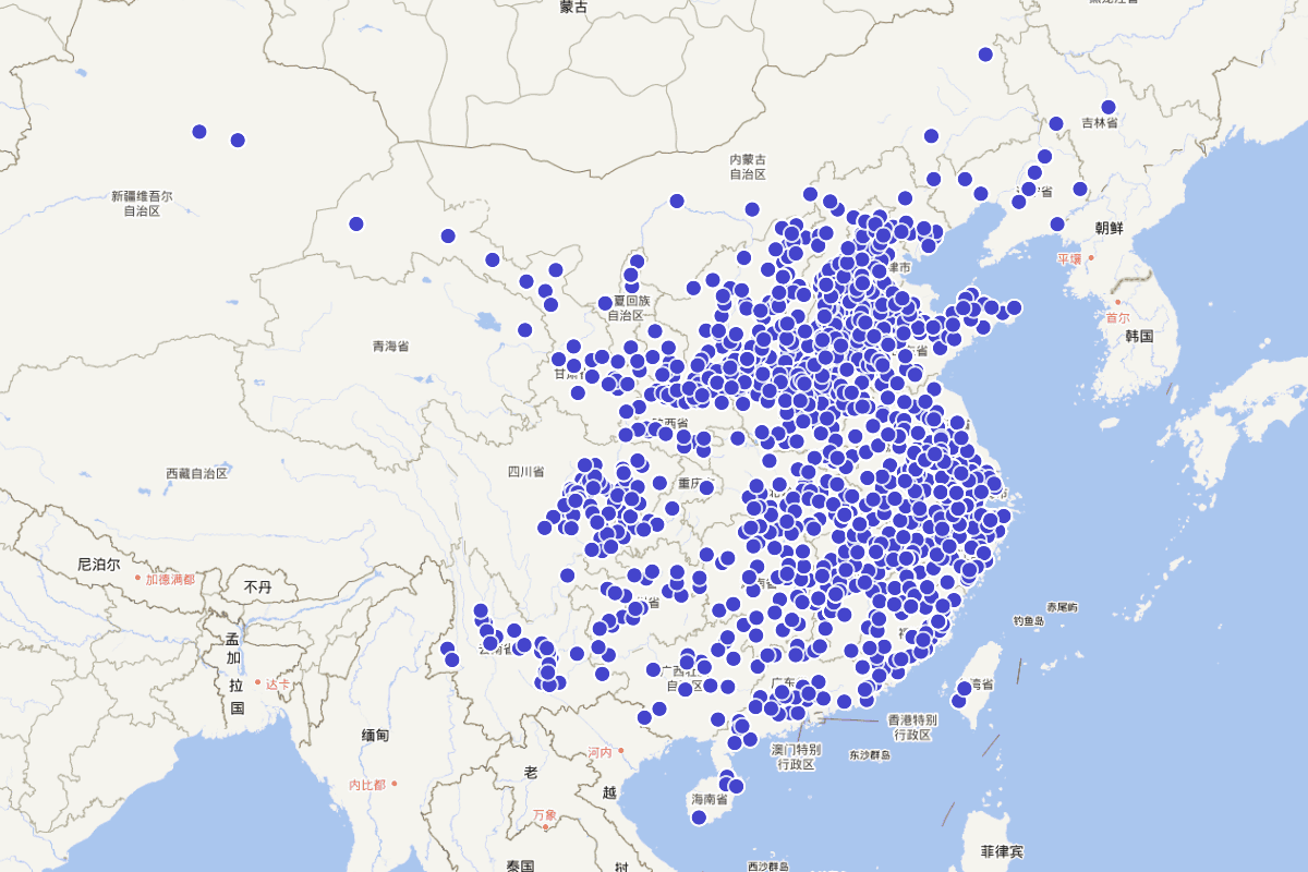 古代张姓人物分布与查询（CBDB数据）