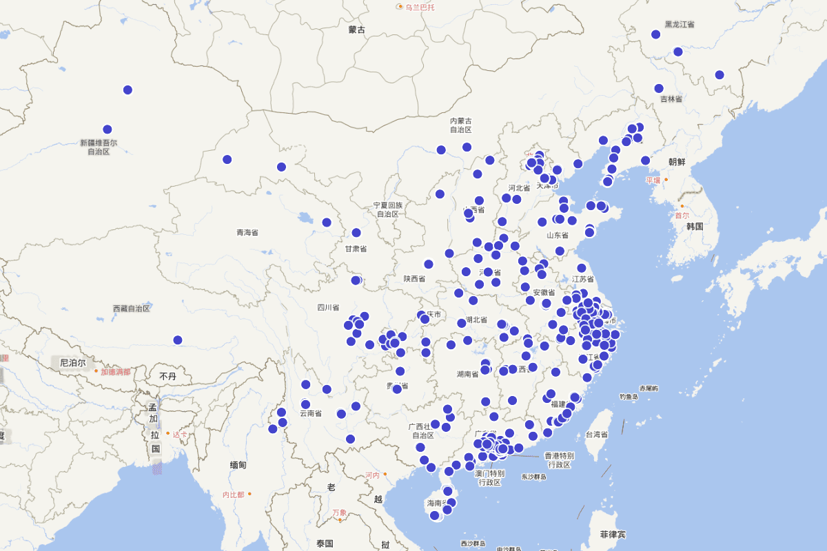 中国五星级酒店定位查询