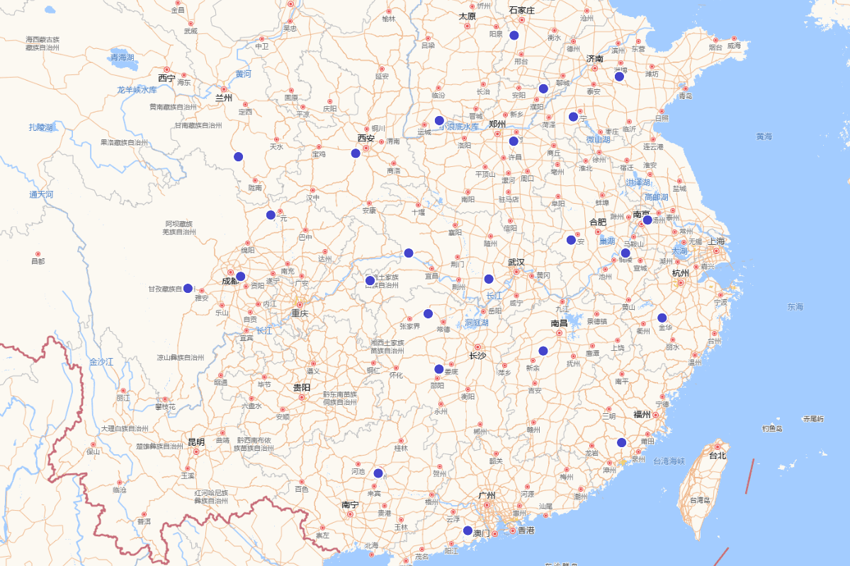宋代翰林学士地域分布图