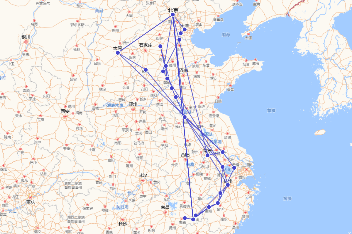 费宏行迹图(1468-1535)