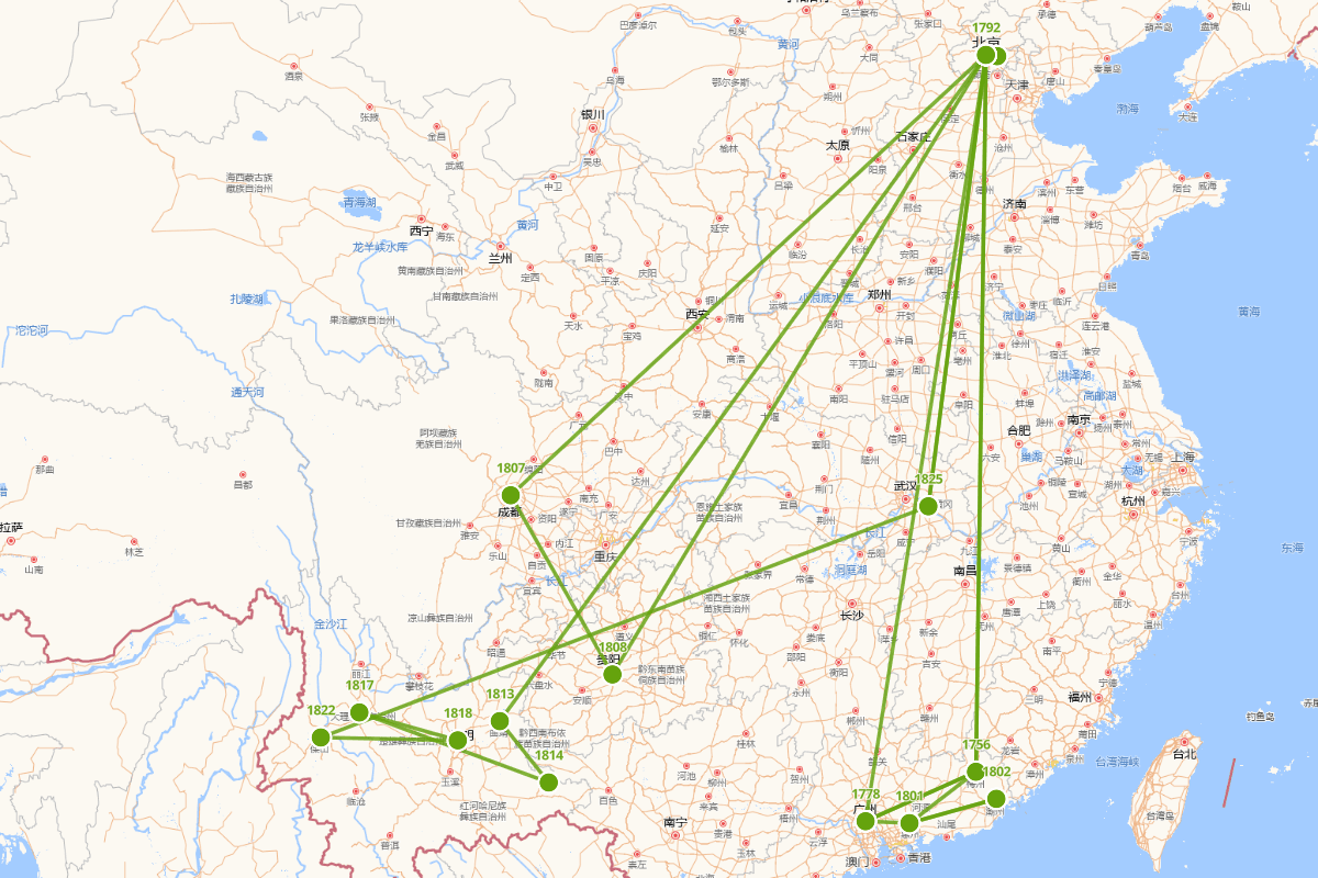 宋湘行迹图（1756——1826）
