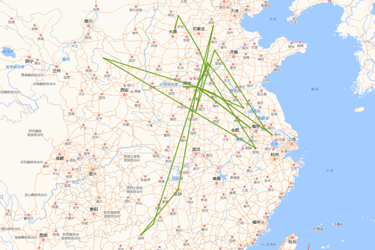 柳开行迹图（947-1000）