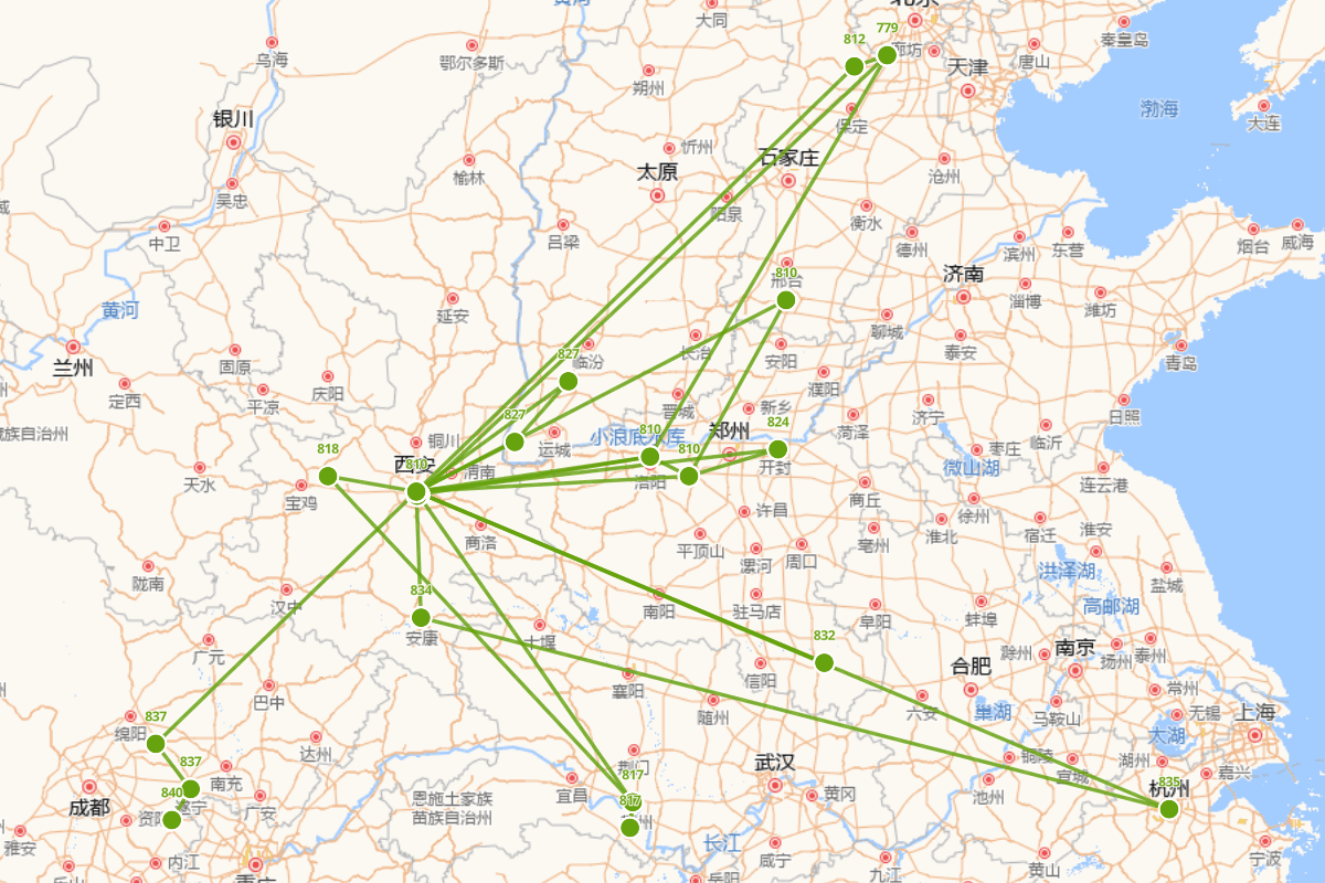 贾岛行迹图（779-843）