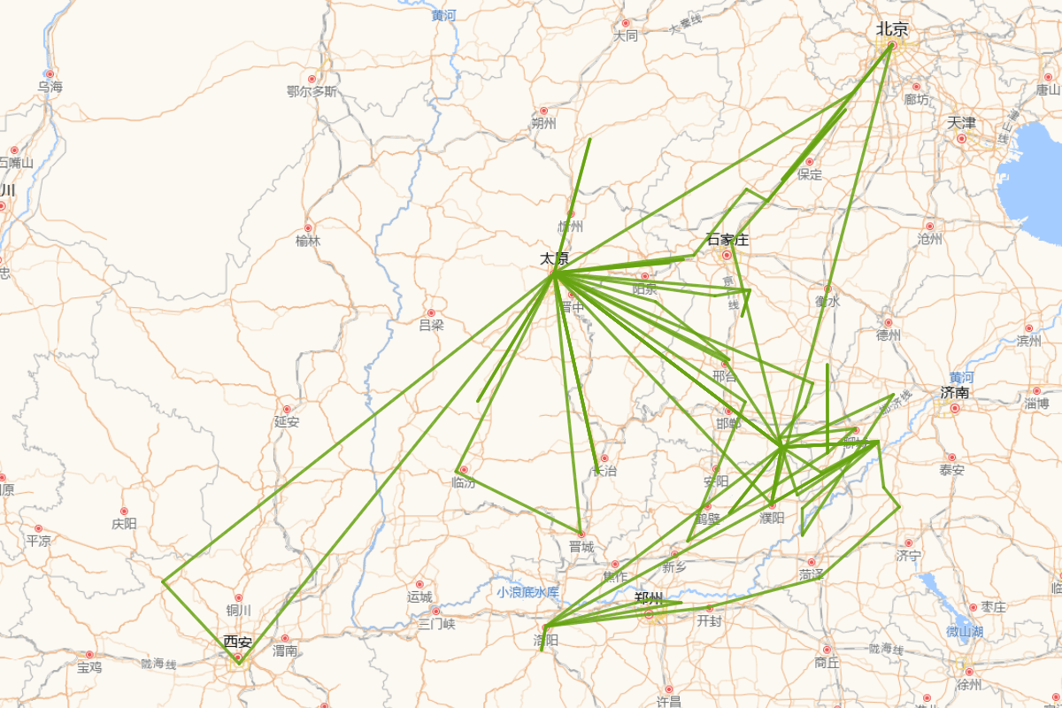 李存勖行迹图(885—926)