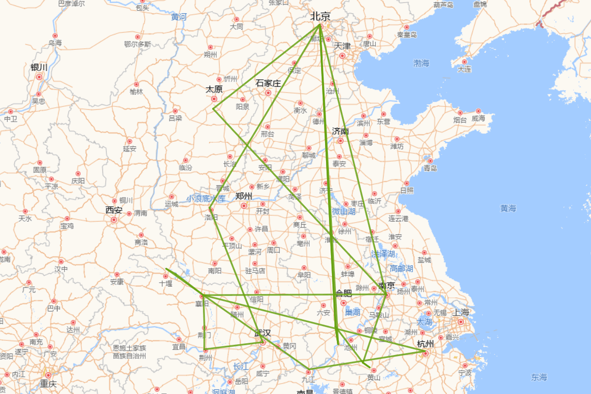 刘大櫆（1698-1779）行迹图