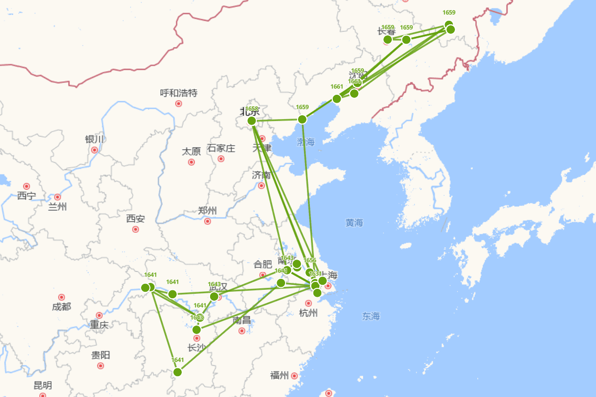 吴兆骞行迹图（1631-1684）