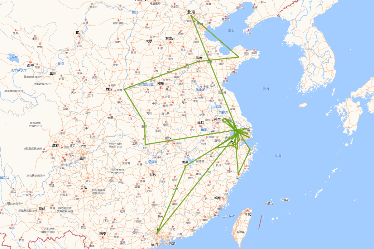 沈复行迹图（1763-1832）