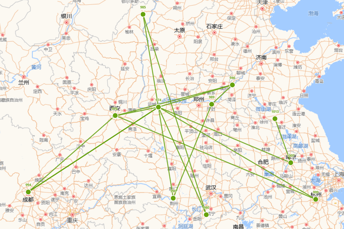 张咏行迹图（946-1015）