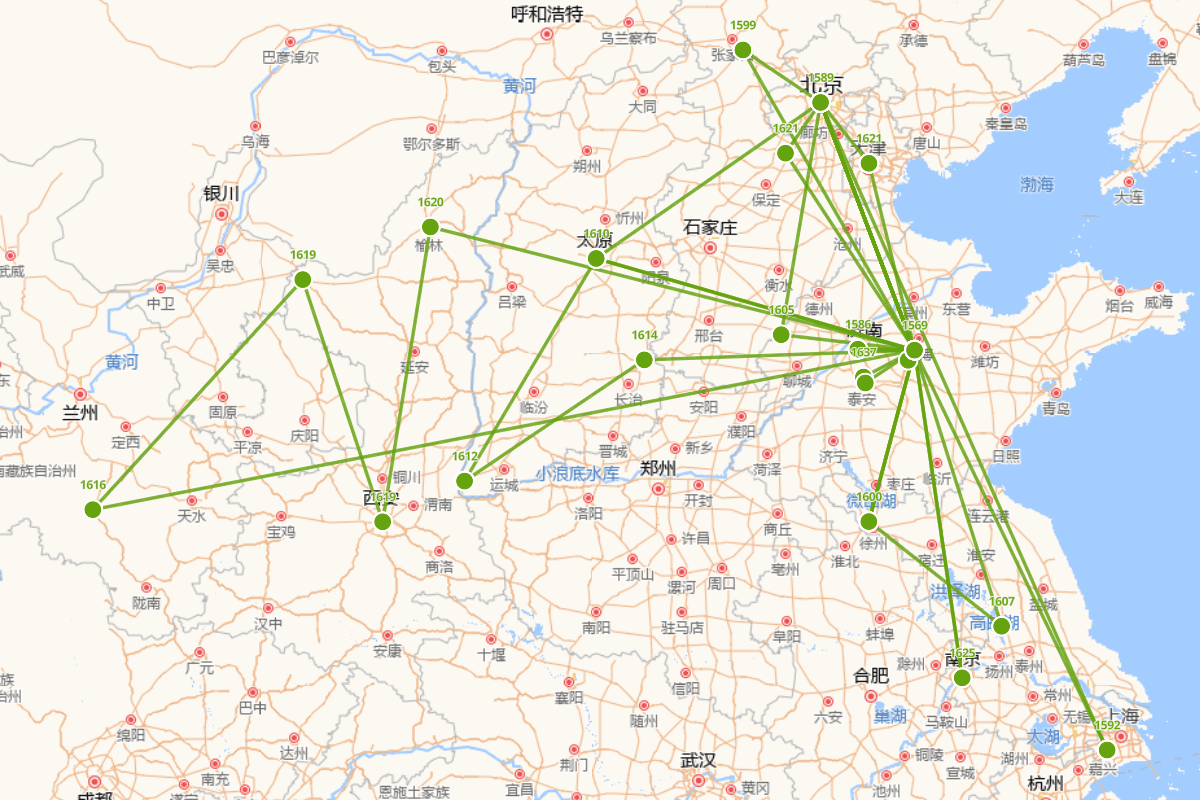 毕自严行迹图（1569-1638）