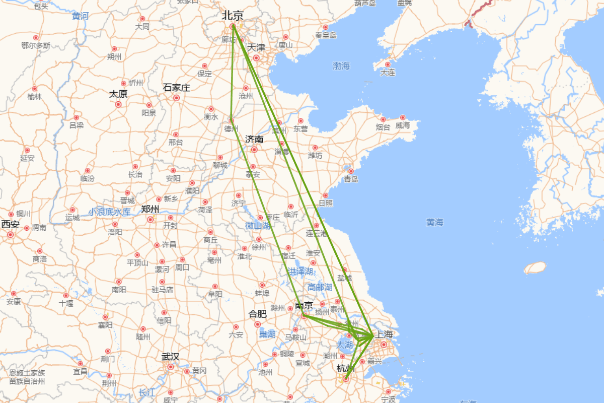 张溥行迹图（1602-1641）